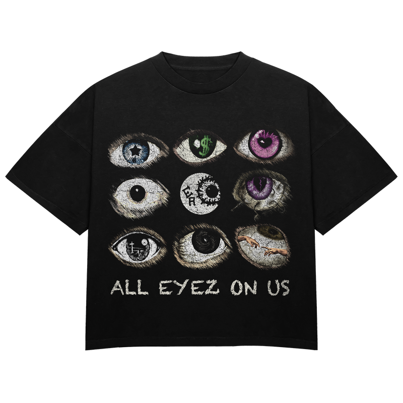 ALL EYEZ ON US WASHED TEE